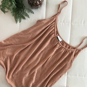 A New Day Peach Tank Top